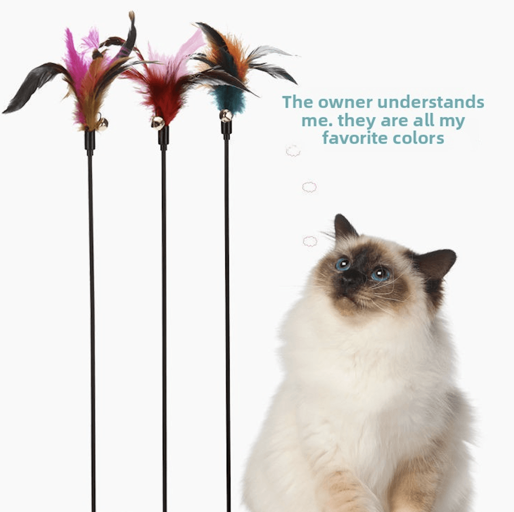 Kedi Tüylü Değnek Oyuncak Air