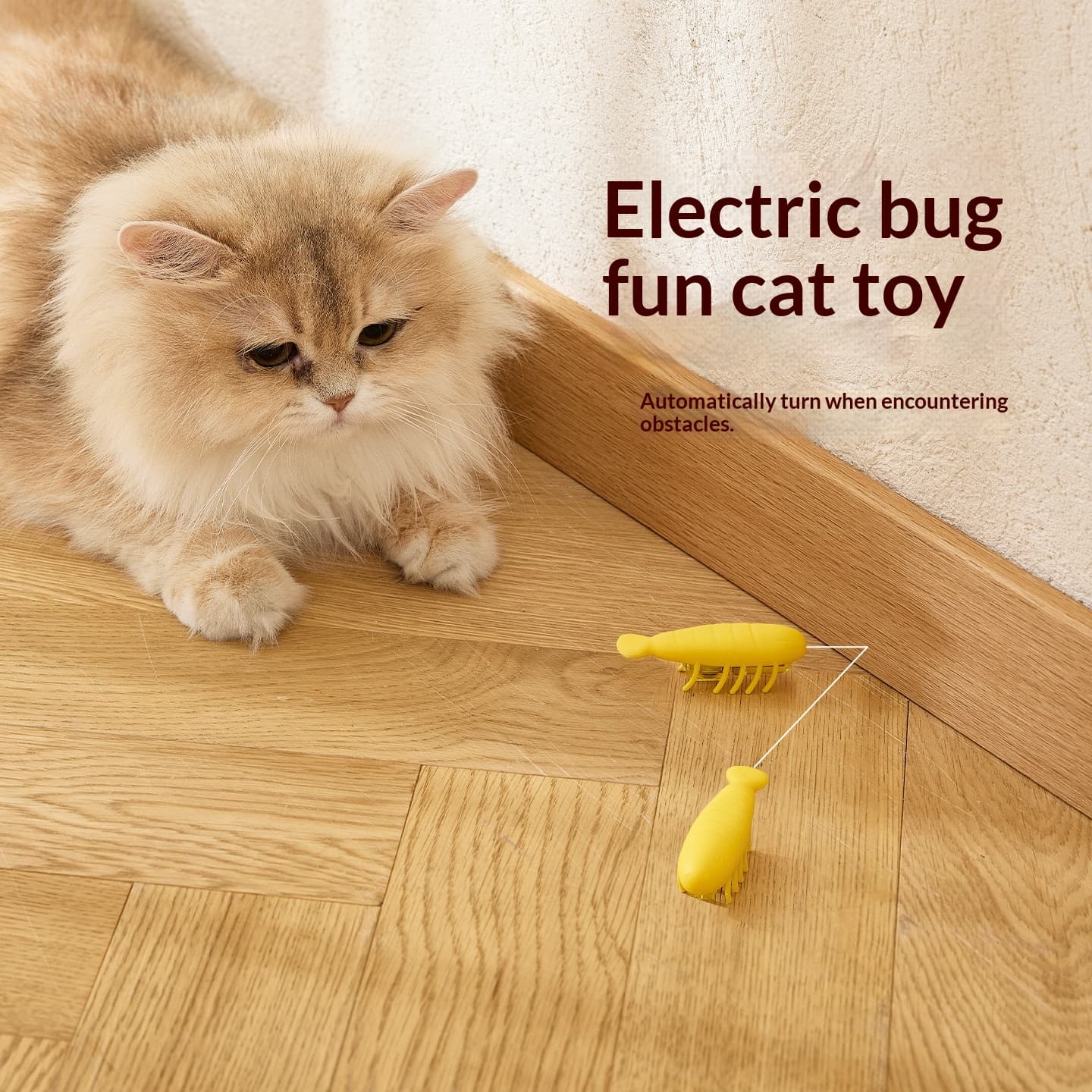 Kedi Tüylü Değnek Oyuncak Duo 3