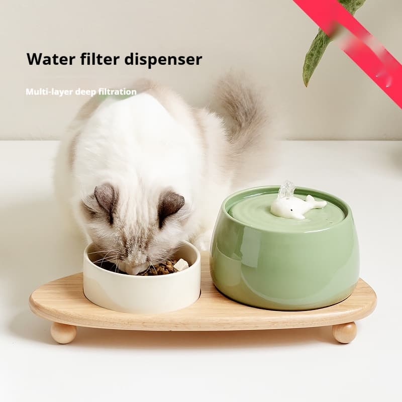 Kedi Döner Su Çeşmesi Smart